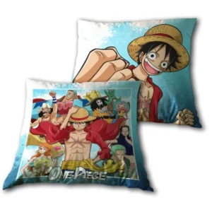One Piece sierkussen 40x40 cm - Multicolor - 40 x 40 cm - 100% katoen