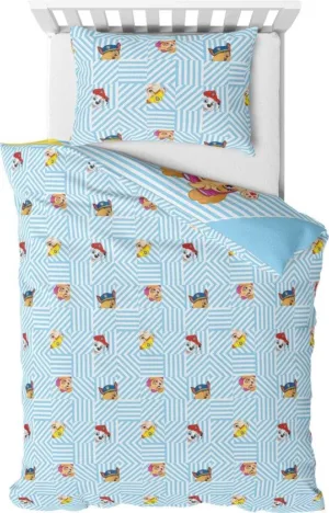 Paw Patrol dekbedovertrek Cool 140 x 200 cm - Multicolor - 140 x 200 cm - 100% katoen