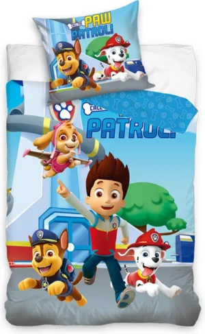 Paw Patrol dekbedovertrek Call - Multicolor - 140 x 200 cm - 100% katoen