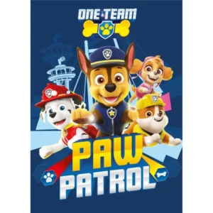 Paw Patrol plaid 110 x 140 cm - Multicolor - 110 x 140 cm - 100% Polyester