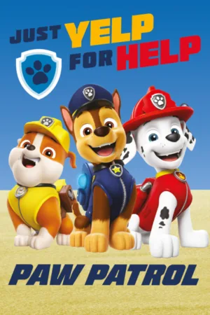 Paw Patrol plaid Yelp for help 100 x 150 cm - Roze - 100 x 150 cm - 100% Polyester