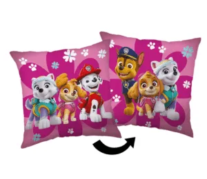 Paw Patrol sierkussen roze 40X40 cm - Roze - 40 x 40 cm - 100% Polyester