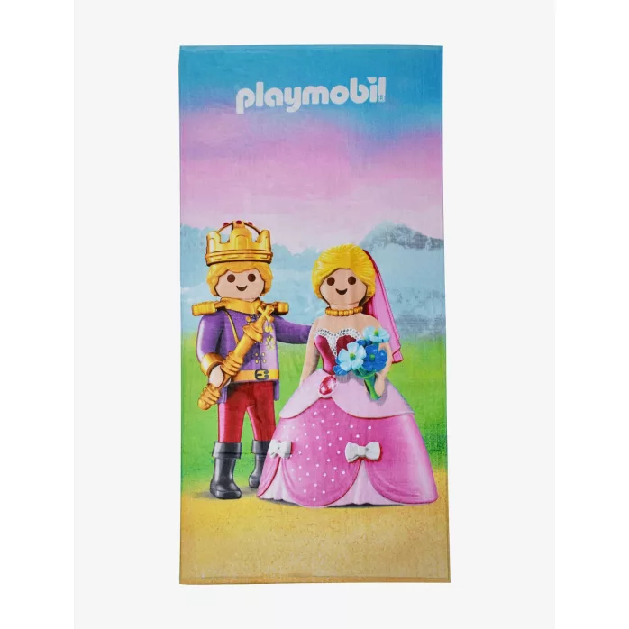 Playmobil strandlaken 70 x 140 cm - Multicolor - 70 x 140 cm - 100% katoen