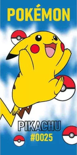 Pokemon strandlaken #0025 70 x 140 cm - Multicolor - 70 x 140 cm - 100% katoen