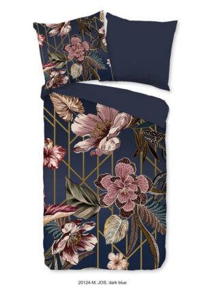 Pure dekbedovertrek "" - Blauw - 135 x 200 cm - 100% Polyester
