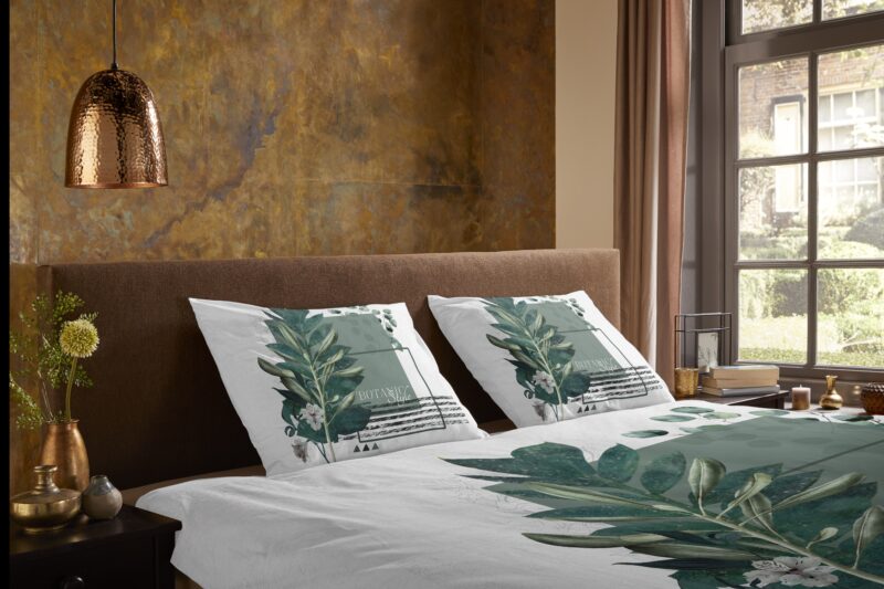 100% Polyester dekbedset "" van Pure in 135 x 200 cm - kussensloop 80 x 80 cm