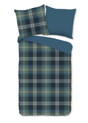 Pure dekbedovertrek geruite - Multicolor - 135 x 200 cm - 100% Polyester