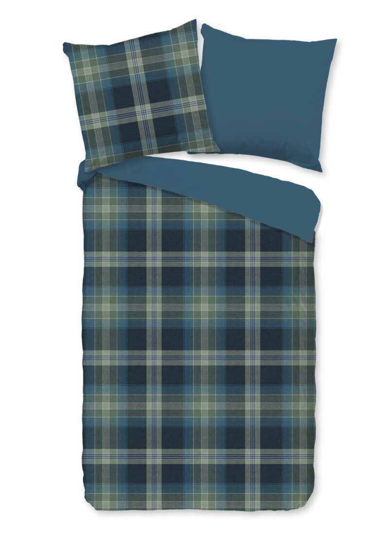 Pure dekbedovertrek geruite - Multicolor - 135 x 200 cm - 100% Polyester