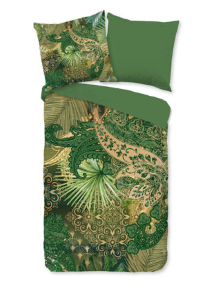 Pure dekbedovertrek oosterse/ arabische - Groen - 135 x 200 cm - 100% Polyester