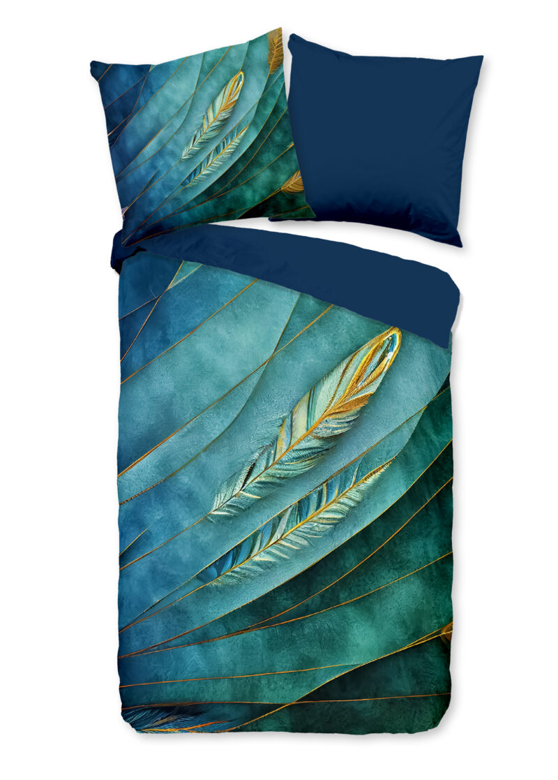 Pure dekbedovertrek veren - Multicolor - 135 x 200 cm - 100% Polyester