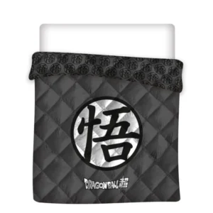Dragon Ball Z sprei 140 x 200 cm polyester - Zwart - 240 x 220 cm - 100% Polyester