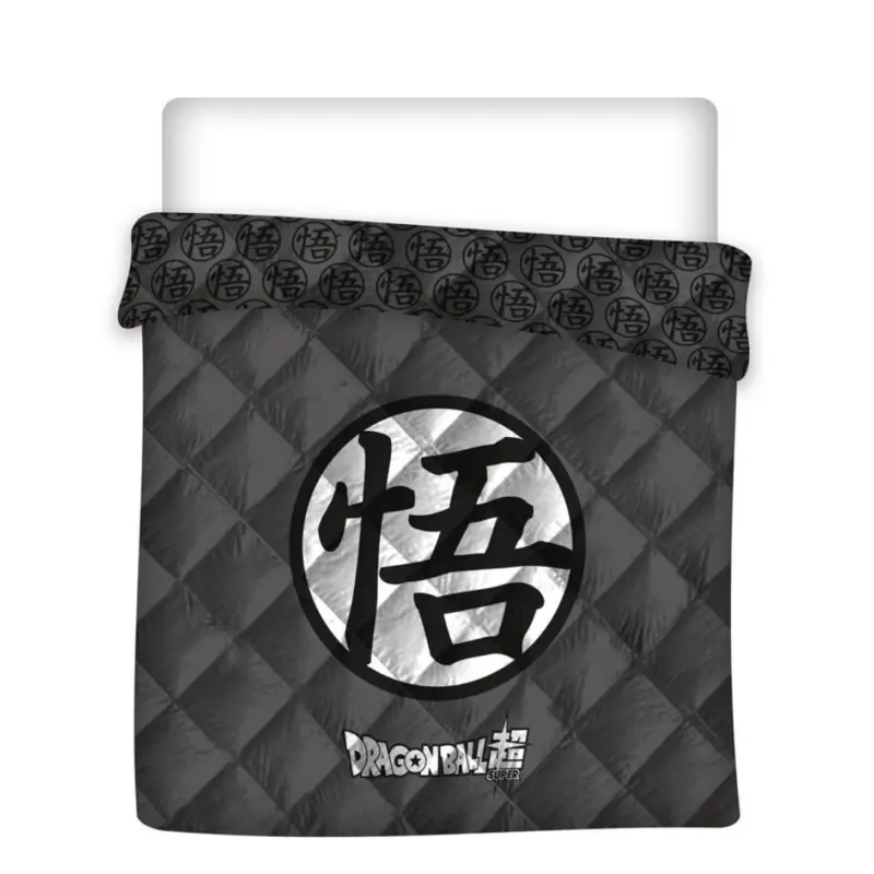 Dragon Ball Z sprei 140 x 200 cm polyester - Zwart - 240 x 220 cm - 100% Polyester