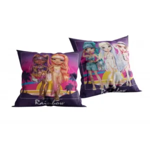 Rainbow High sierkussen - Multicolor - 40 x 40 cm - 100% Polyester