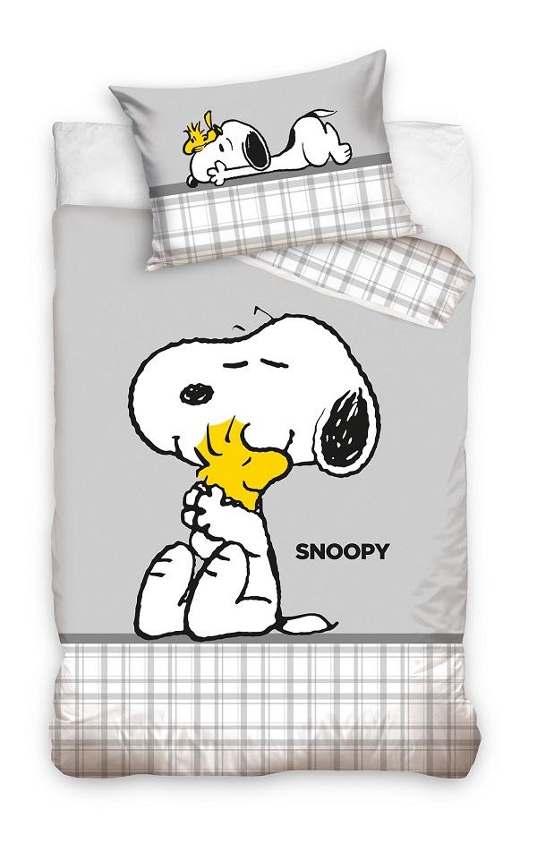 Snoopy dekbedovertrek 100 x 135 cm Katoen - Groen - 100 x 135 cm - Katoen