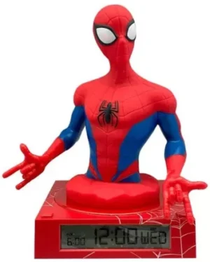 Spiderman lamp 25 cm - Rood