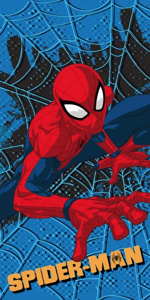 Spiderman handdoek 70 x 140 cm - Multicolor - 70 x 140 cm - 100% Polyester - foto 1
