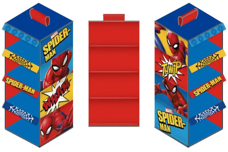 Spiderman hangende opbergkast 29 x 28 x 71 cm
