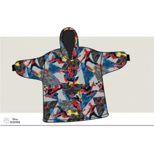 Spiderman poncho maat XS - Multicolor - x S-L cm - 100% Polyester