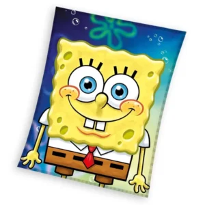 Spongebob plaid 110 x 140 cm - Rood - 110 x 140 cm - 100% Polyester