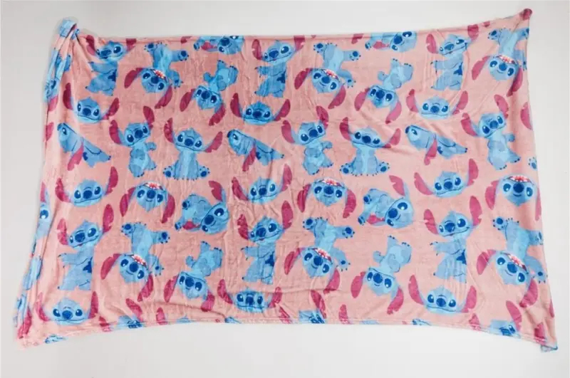Lilo en Stitch plaid 180 x 200 cm - Multicolor - 180 x 200 cm - 100% Polyester