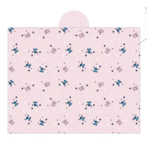 fleece - Lilo en Stitch plaid met capuchon 120 x 150 cm - Multicolor - 120 x 150 cm - 100% Polyester