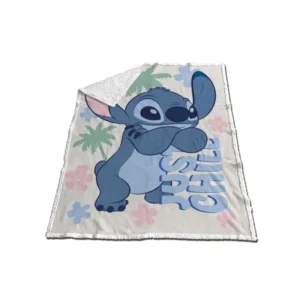 Lilo en Stitch plaid 130 x 170 cm - Multicolor - 130 x 170 cm - 100% Polyester - foto 1