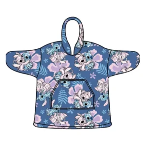 Lilo en Stitch poncho - Multicolor - 3 - 6 jaar - 100% Polyester