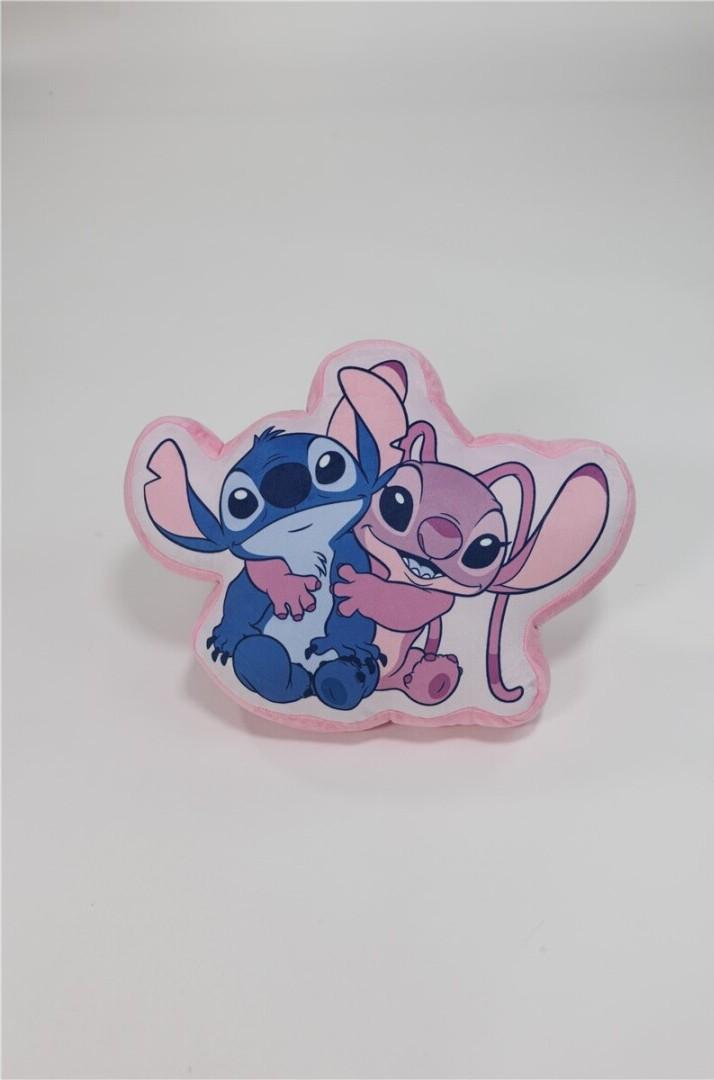 Lilo en Stitch sierkussen - Multicolor - 100% Velboa