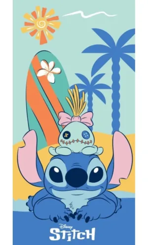 and Scrump Beach - Lilo en Stitch strandlaken 70 x 140 cm polyester - Multicolor - 70 x 140 cm - 100% Polyester