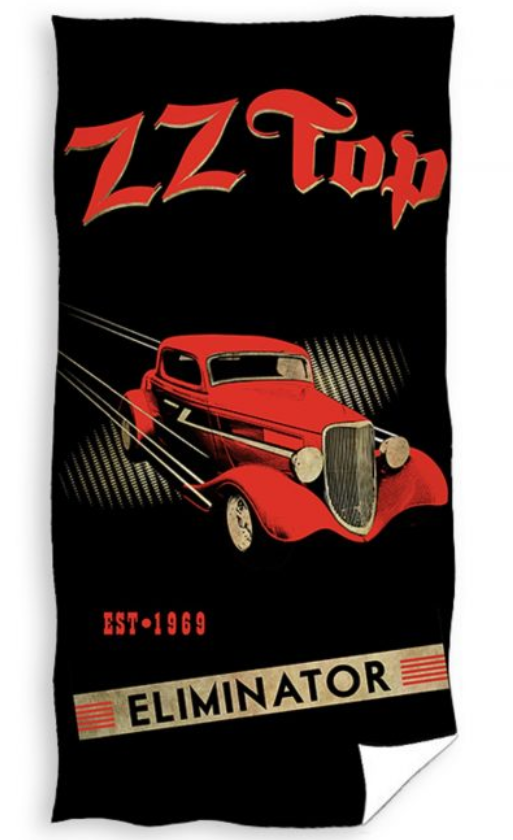 ZZ Top strandlaken - Multicolor - 70 x 140 cm - 100% katoen