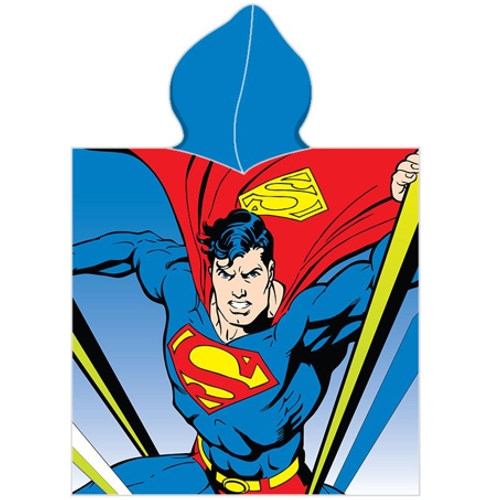55 x 110 cm badponcho van Superman, 55 x 110 cm