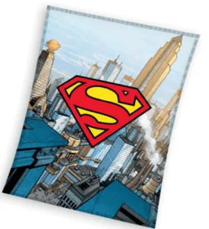 Superman plaid meerkleurig 130x160cm - Multicolor - 130 x 160 cm - 100% Polyester