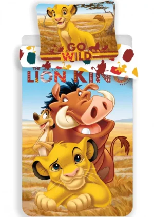 Disney The Lion King dekbedovertrek Simba - Multicolor - 100 x 135 cm - 100% katoen
