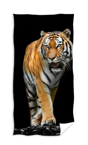 Tijger - DREAMEE strandlaken - Multicolor - 70 x 140 cm - 100% katoen