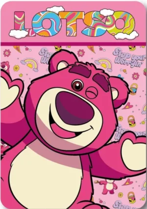 Toy Story fleece deken 100 x 140 cm - Roze - 100 x 140 cm - 100% Polyester