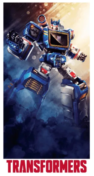 Transformers strandlaken blauw 70x140cm - Blauw - 70 x 140 cm - 100% katoen