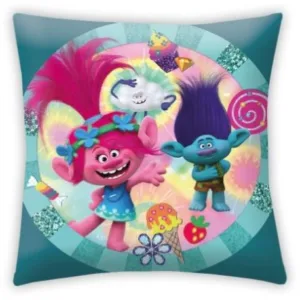 Trolls sierkussen happy 40 x 40 cm - 40 x 40 cm - 100% Polyester