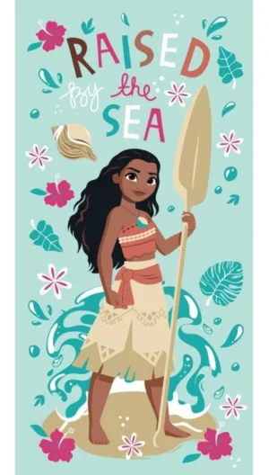 Disney Vaiana strandlaken 70 x 140 cm polyester - Multicolor - 70 x 140 cm - 100% Polyester