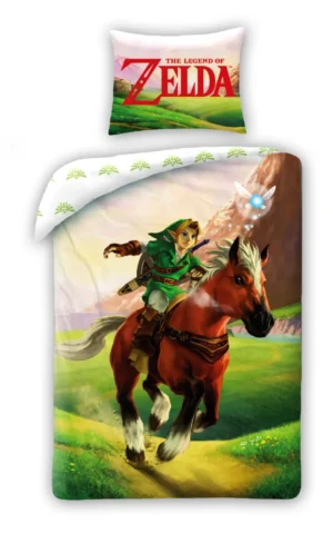 Zelda dekbedovertrek 140 x 200 cm - Multicolor - 140 x 200 cm - 100% katoen