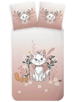 Disney AristoCats dekbedovertrek 140 x 200 cm Katoen - Multicolor - 140 x 200 cm - 100% katoen