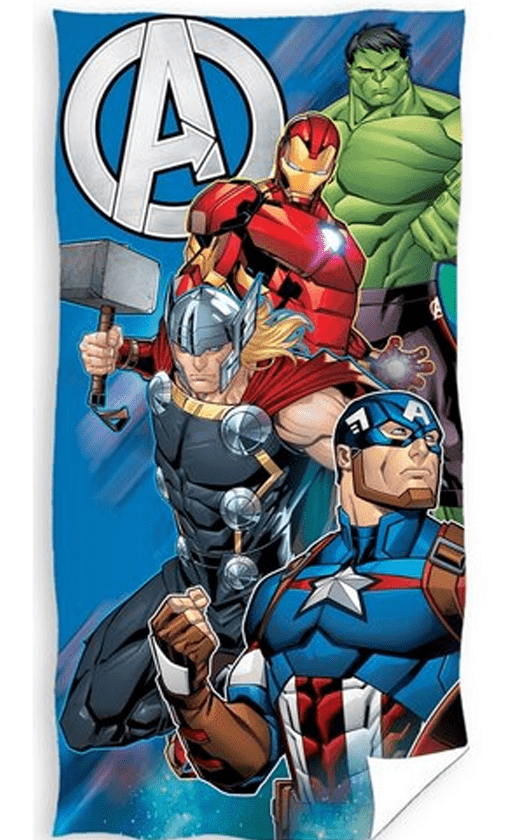 Marvel Avengers handdoek End game 70 x 140 cm - Multicolor - 70 x 140 cm - 100% katoen