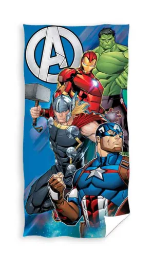 Marvel Avengers strandlaken Team 70 x 140 cm - Multicolor - 70 x 140 cm - 100% Polyester