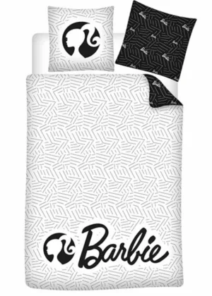 Barbie dekbedovertrek polyester - Roze - 140 x 200 cm - 100% Polyester