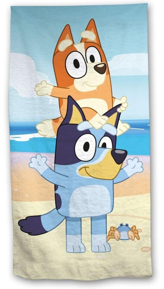 Bluey strandlaken Beach 70 x 140 cm - Blauw - 70 x 140 cm - 100% Polyester