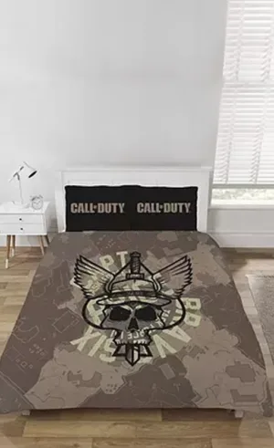 Call of Duty dekbedovertrek Captain Price 200 x 200 cm - Multicolor - 200 x 200 cm - 48% katoen, 52% polyester