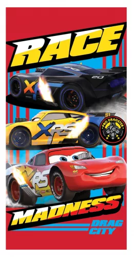 Cars strandlaken Madness 70 x 137 cm - Multicolor - 70 x 137 cm - 100% Polyester