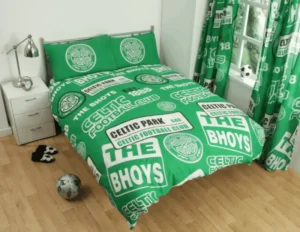Celtic dekbedovertrek patch Tweepersoons 200 x 200 cm groe - Groen - 200 x 200 cm - 48% katoen, 52% polyester
