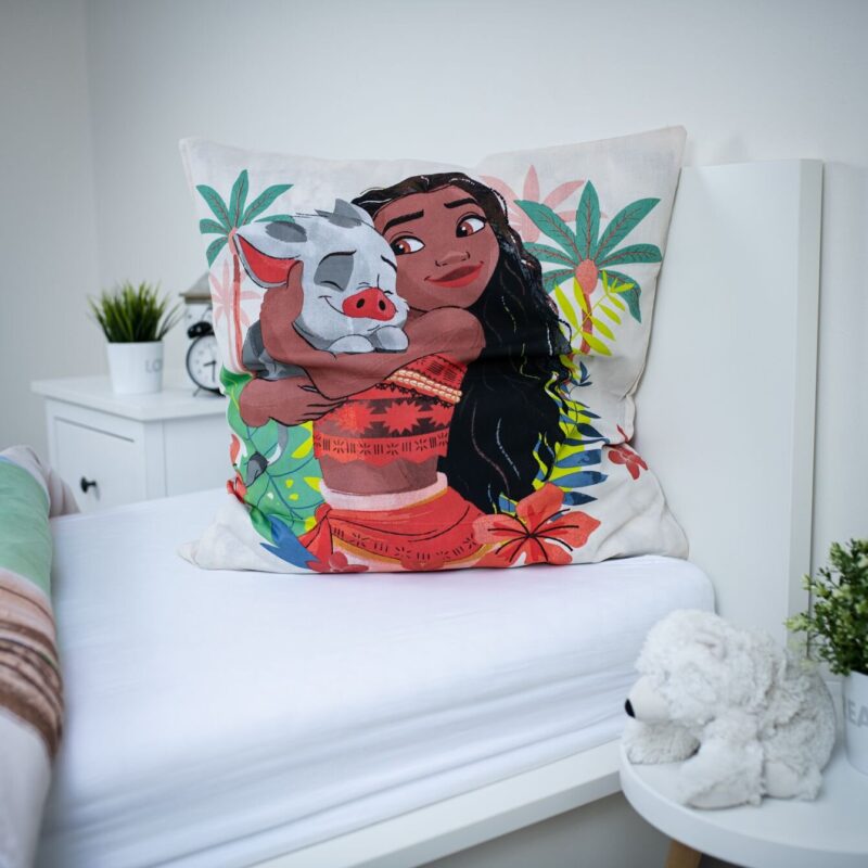 Disney Vaiana dekbedovertrek 140 x 200 cm van 100% katoen - kussensloop 70 x 90 cm