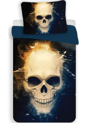 Warner Bros. dekbedovertrek Doodshoofd - Multicolor - 140 x 200 cm - 100% Polyester