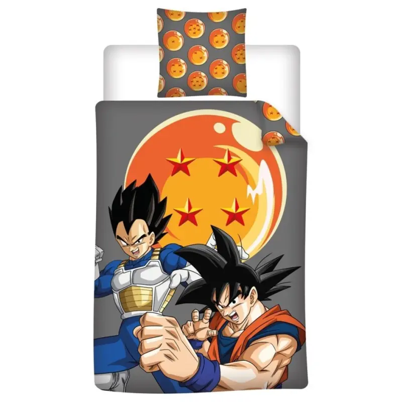 Dragon Ball Z dekbedovertrek 140 x 200 cm polykatoen - Multicolor - 140 x 200 cm - polykatoen